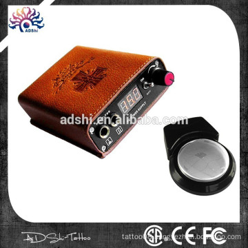 Newest design Professional high quality wireless Mini Led tattoo power supply with Wireless pedal switch